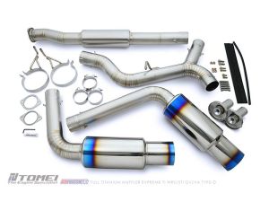 Titanium CAT Back Exhaust, Tomei Expreme Ti for 2011-2021 Subaru WRX, STi, EJ25, FA20