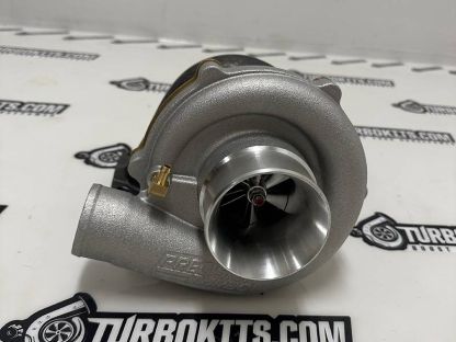 PT5431 MFS Journal Bearing Billet Turbo w- T3, .63ar, 4 Bolt Outlet by Precision