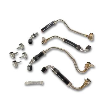 Full Race 2017+ 3.5L EcoBoost F-150 / Raptor AN Turbo Coolant Line Upgrade Kit for 2017-2021 Ecoboost 3.5L