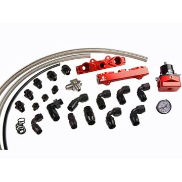 AeromotiveSide Feed Injector Subaru STI Fuel Rail Kit