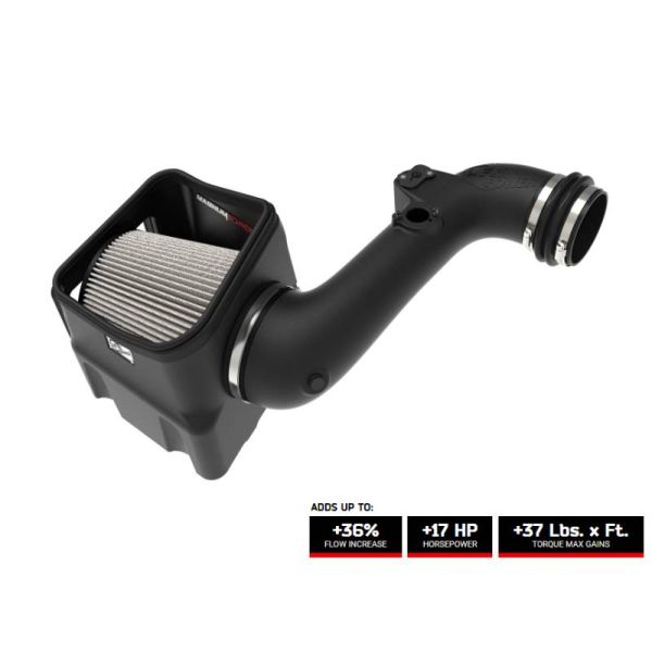 aFe Magnum FORCE Stage 2 Cold Air Intake w- Pro DRY S Filter fits 2011-2016 Duramax 6.6L - 54-13016D