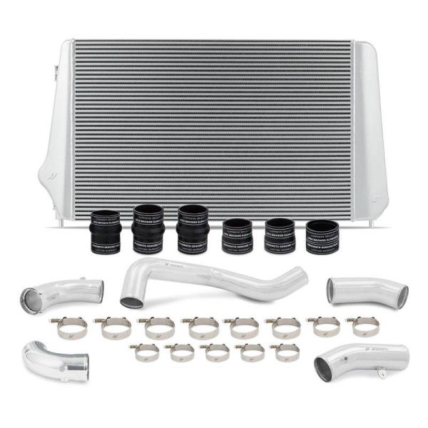 Mishimoto Duramax 6.6L L5P Performance Intercooler Kit (FMIC) w- Piping for 2017-2019 Chevy/GMC - MMINT-DMAX-17K