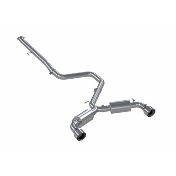 MBRP Veloster N 3" CAT Back Exhaust - Aluminized for 2019-2021 Veloster N 2.0T - S4706AL