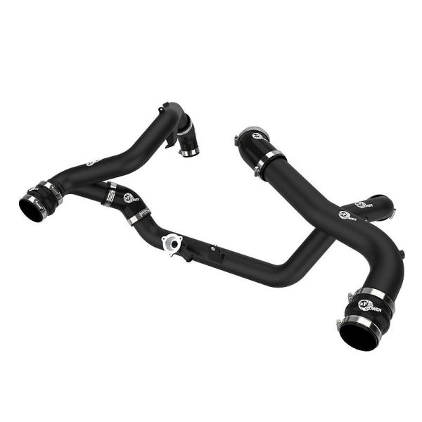 aFe BladeRunner Charge Piping for 2020-2021 Explorer ST 3.0L Turbo - Black