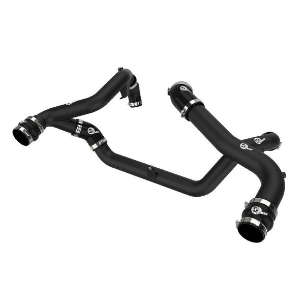 aFe BladeRunner Charge Piping for 2022-2023 Explorer ST 3.0L Turbo - Black