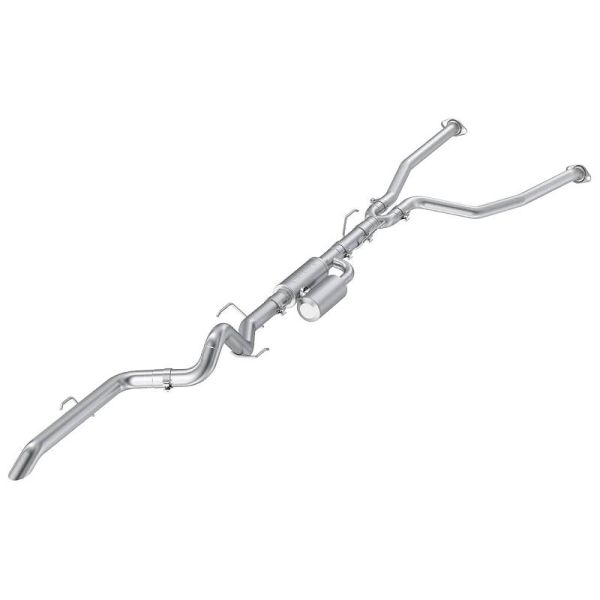 2022+ Tundra 3.4TT MBRP Overland High Clearance SS304 CAT Back Exhaust-Toyota Performance Parts Toyota Tundra Performance Parts Search Results-1297.050000