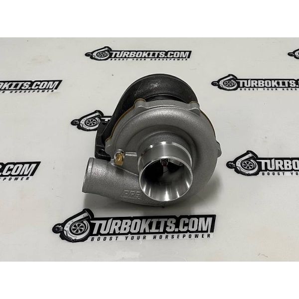 PT5431 MFS Journal Bearing Billet Turbo w- T3, .63ar, 5 Bolt Outlet by Precision