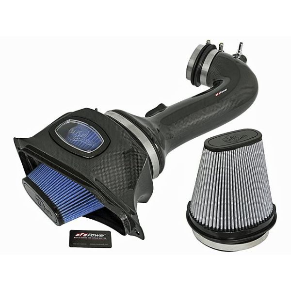 aFe POWER Black Series Momentum Carbon Fiber Cold Air Intake System - Z06