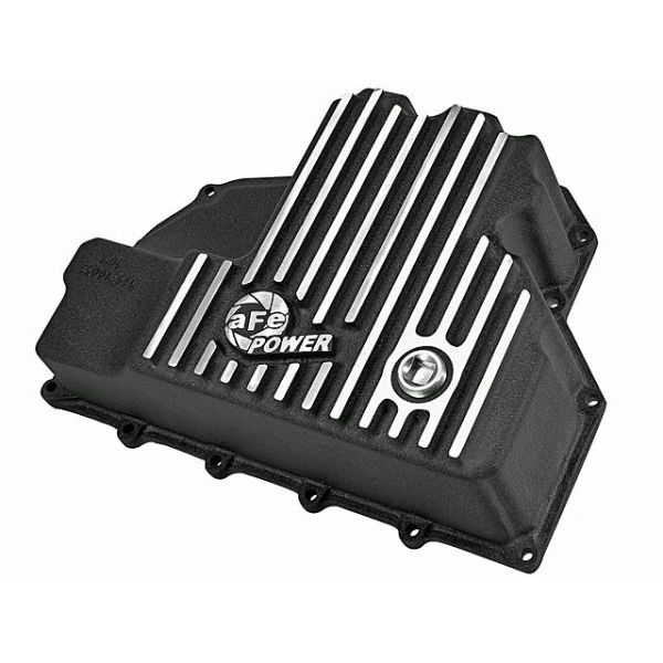 aFe Power Engine Oil Pan with Machined Fins