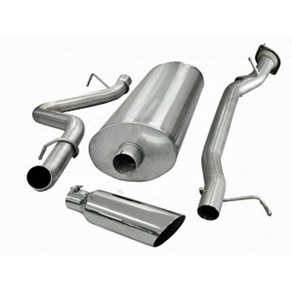 Corsa Performance Cat-Back with 4.0 Inch Tip - Sport Sound Level