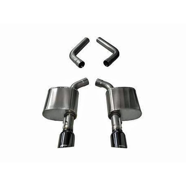 Corsa Performance Dual Rear Exit Axle-Back Exhaust System - 4.5 Inch Tips - Sport Sound Level