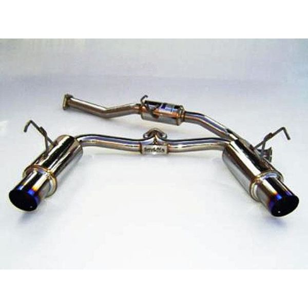 Invidia Dual Titanium Tip Cat-back Exhaust - 70mm