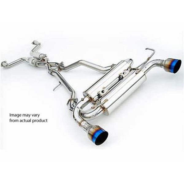 Invidia Gemini SS Tip Cat Back Exhaust - 2 Dr - 60mm