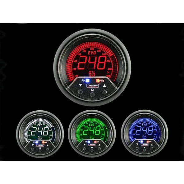 ProSport 52mm Premium EVO Electrical Oil Temperature Gauge