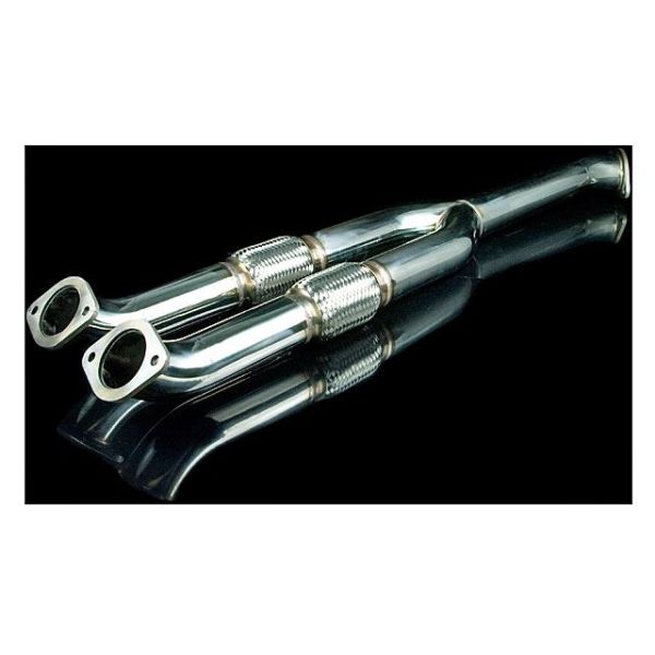 Weapon R Stainless Steel Downpipe Y-Pipe Kit