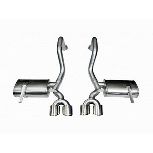 Corsa Perfromance Dual Rear Exit Axle-Back with Twin 4.0 Inch Tips - Xtreme Sound Level