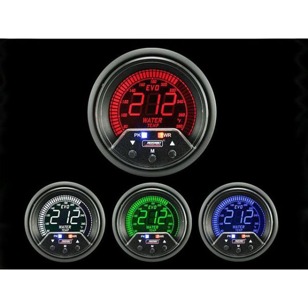 ProSport 52mm Premium EVO Electrical Water Temperature Gauge