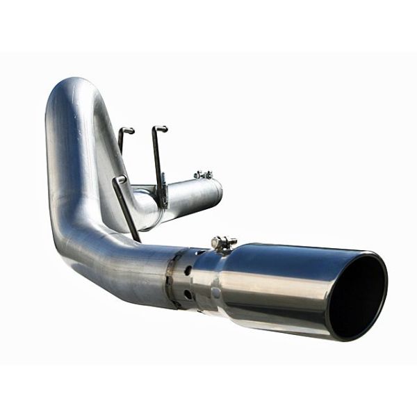 aFe Power Large Bore-HD 4 Inch 409 Stainless Steel DPF-Back Exhaust System