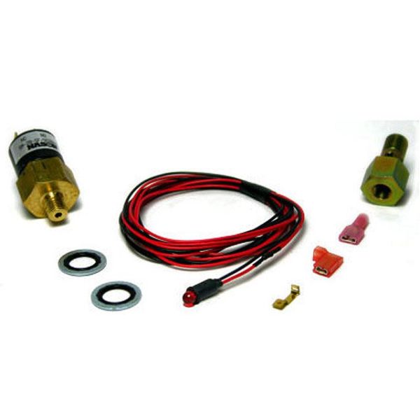 BD Diesel Low Fuel Pressure Alarm Kit Red LED