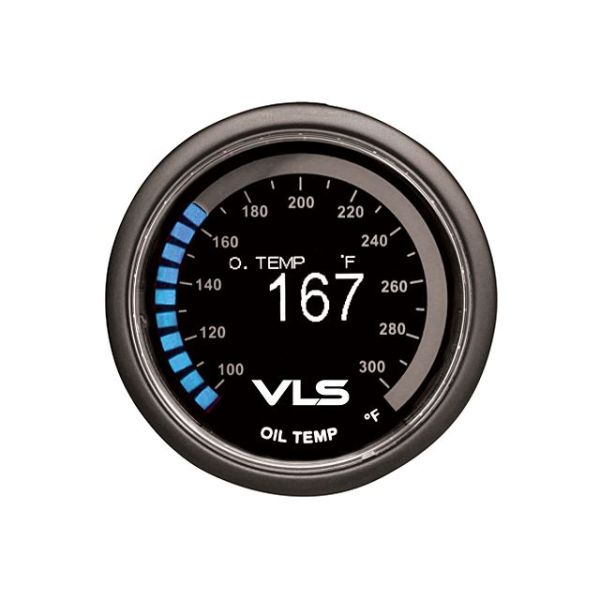 Revel VLS 52mm Digital OLED Oil Temperature Gauge