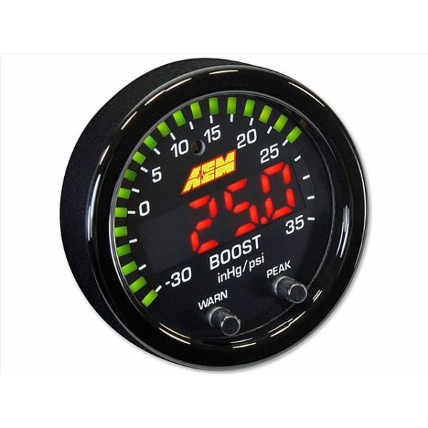 AEM X-Series Boost Gauge-Universal Gauges, Etc Search Results-228.000000