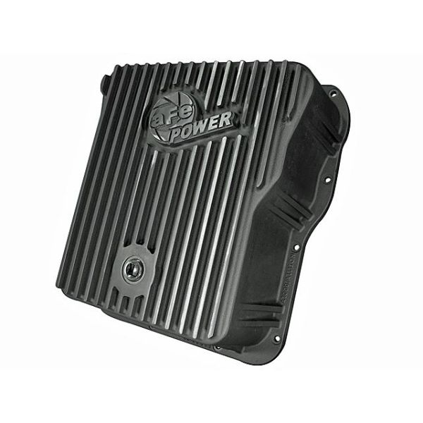 aFe Power Transmission Pan with Machined Fins