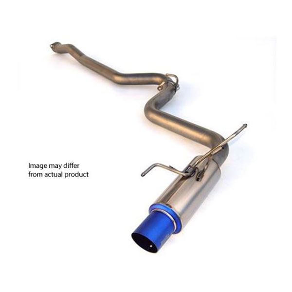 Invidia Single Outlet Full Titanium Cat Back Exhaust - 70mm