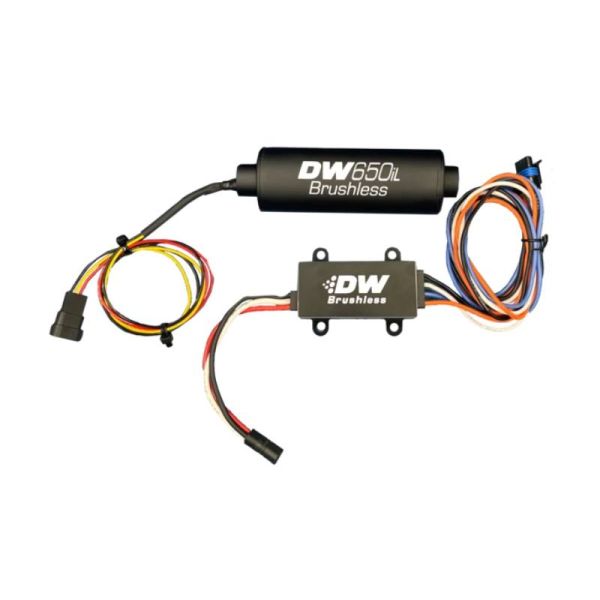 Deatschwerks DW650iL 650LPH Brushless External Fuel Pump (PWM) - 9-650-C103