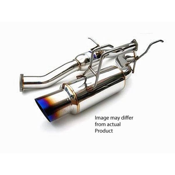 Invidia N1 Single Layer Titanium Tipped Cat-back Exhaust - 76mm - 5Dr