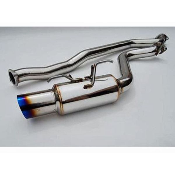 Invidia N1 Titanium Tip Cat Back Exhaust - 76mm - RACING - 5 Dr