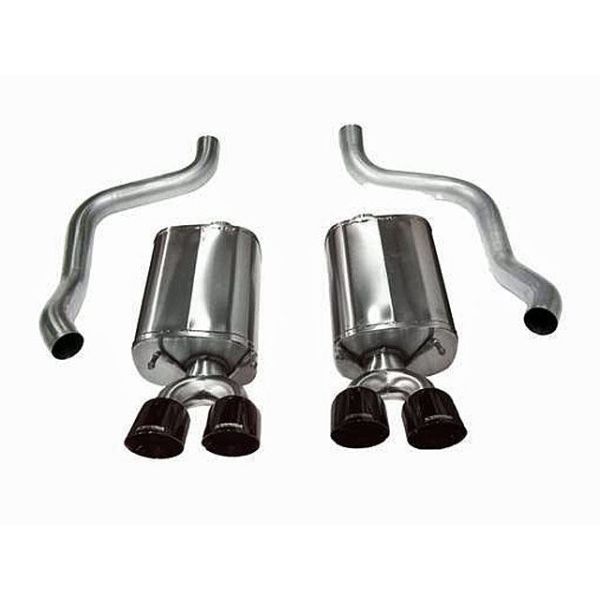 Corsa Performance Axle-Back Exhaust System with Twin 4.5 Inch Tips - Sport Sound Level