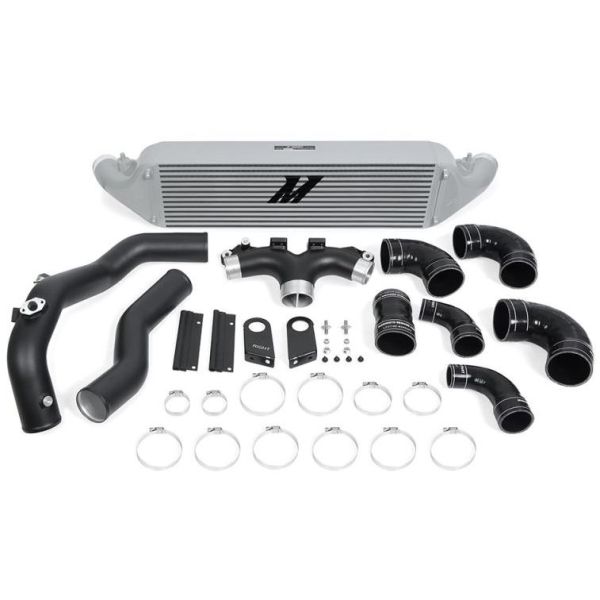 Mishimoto Performance Intercooler Kit (FMIC) - Silver for 2018-2022 Kia Stinger 3.3TT - MMINT-STNGR-18SL