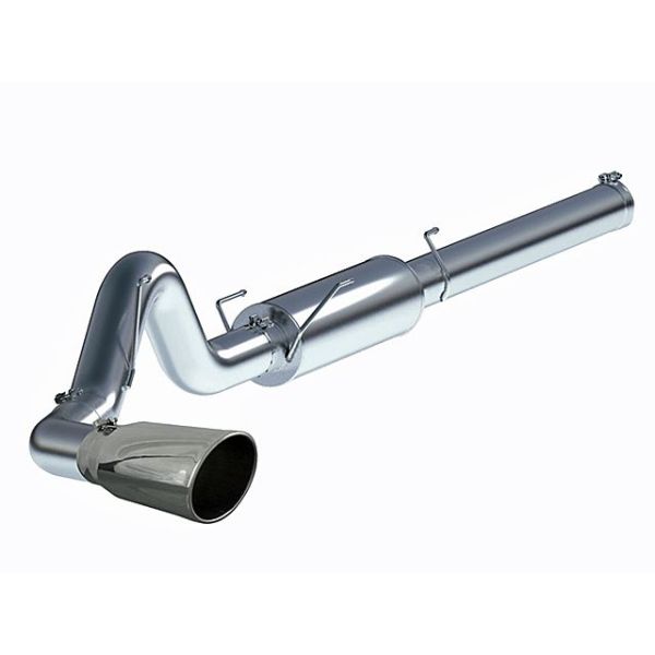 aFe Power Large Bore-HD 5 Inch 409 Stainless Steel Cat-Back Exhaust System