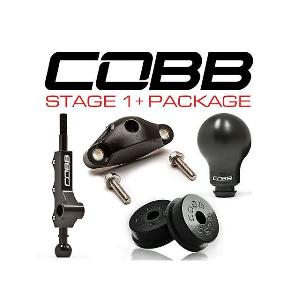 COBB Stage 1 Plus Drivetrain Package with Tall Shifter - 5MT-Subaru WRX Performance Parts Search Results-275.000000