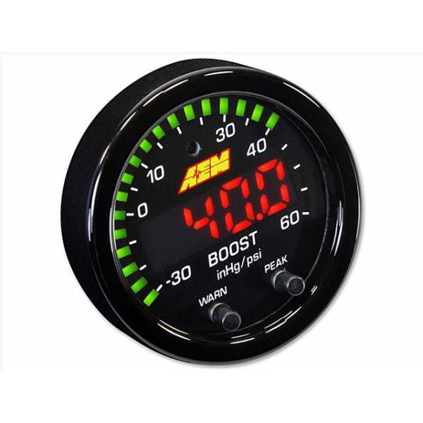 AEM X-Series 60PSI 4BAR Boost Display Gauge-Universal Gauges, Etc Search Results-319.000000