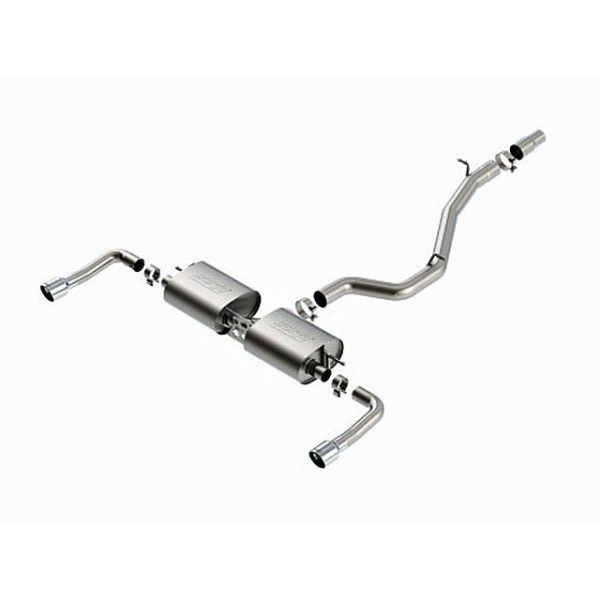 Borla Cat-Back Exhaust - Single Split Rear Exit