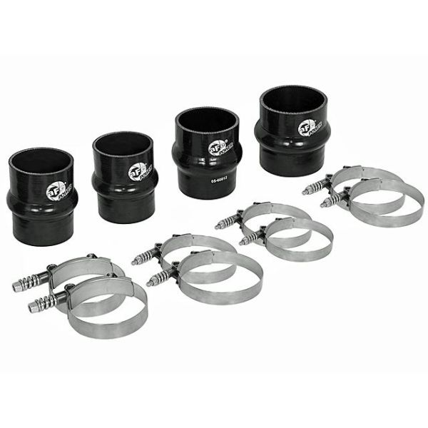 aFe Power BladeRunner Intercooler Couplings & Clamps Kit-Dodge Cummins 6.7L Performance Parts Cummins Performance Parts Cummins 6.7L Diesel Performance Parts Diesel Performance Parts Diesel Search Results Search Results-302.610000